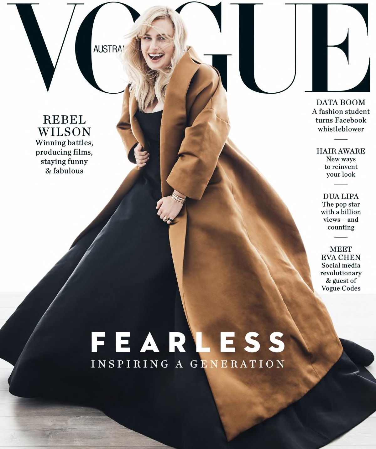 Martin Grant - REBEL WILSON, VOGUE AUSTRALIA COVER STORY 